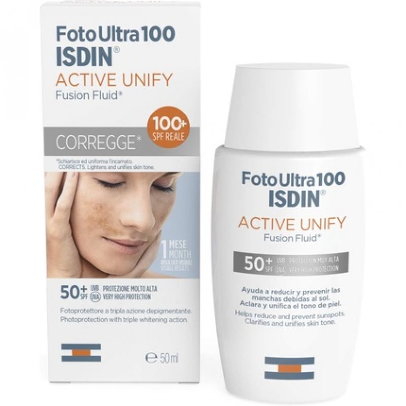 ISDIN Fotoultra Active Unify Fusion Fluid SPF100 Face 50ml