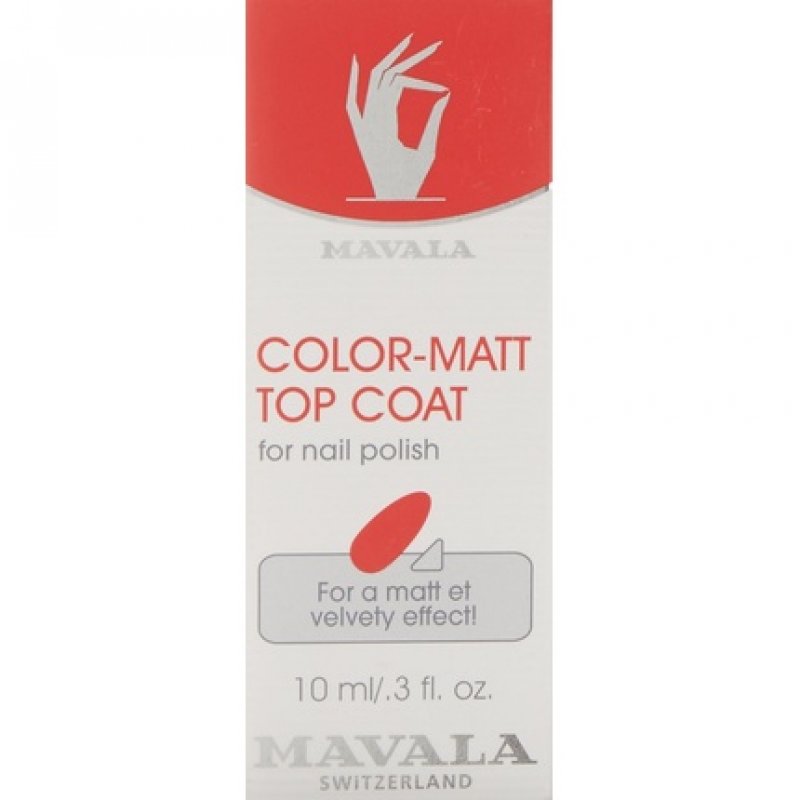 Color-Matt Top Coat by for Unisex - 0.3 oz Nail Care