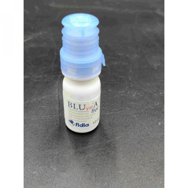 Fidia Farmaceutici Blue Yal A Free Sterile Isotonic Eye Solution