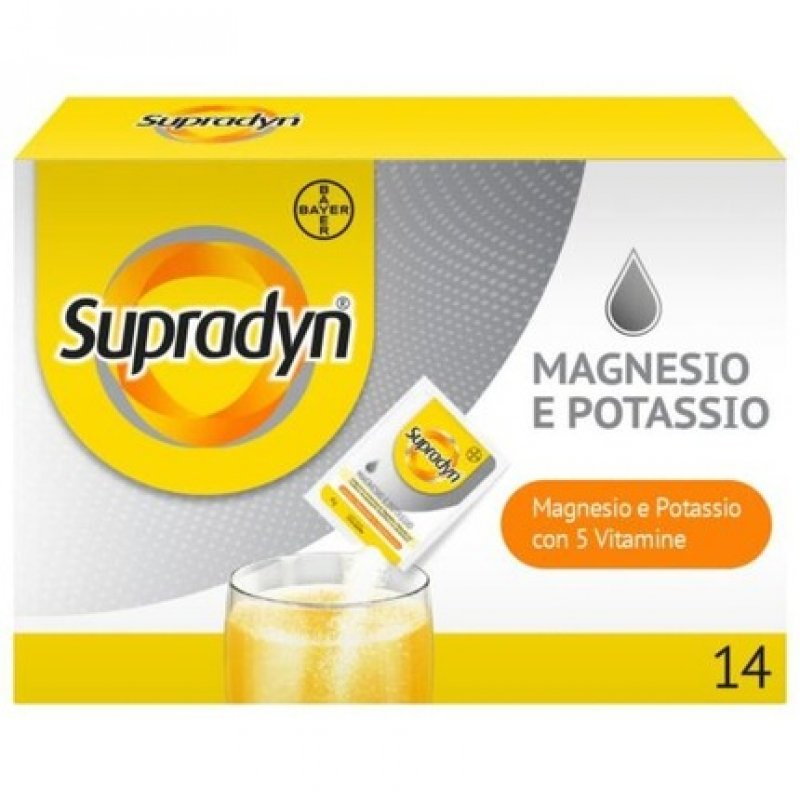 Supradyn Magnesium and Potassium Bayer 14 Sachets