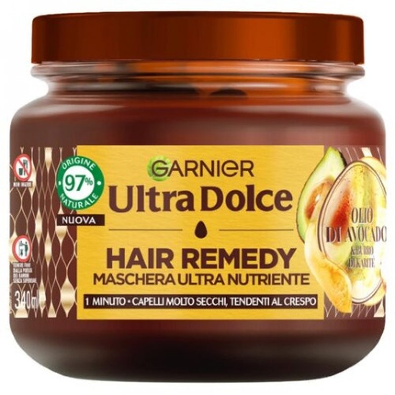 Garnier Ultra Dolce Nutrient Hair Mask with Avocado and Shea Butter 340ml