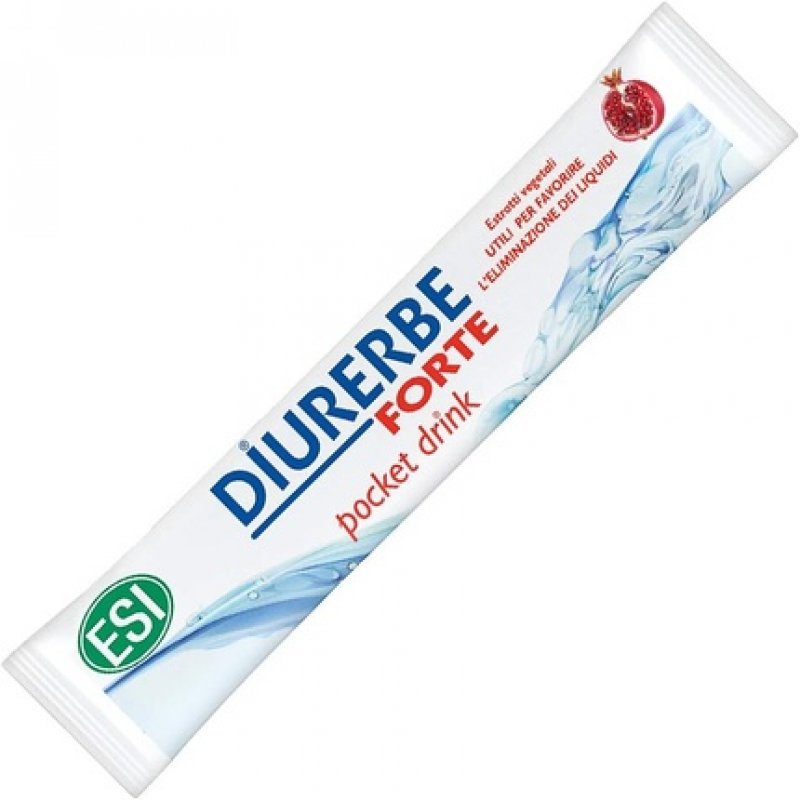 ESI Diurerbe Forte 24 Pocket Drink Pomegranate Draining Liquid Excess Magnesium