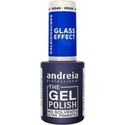 Andreia Professional Semi-Permanent Nail Gel Polish Kaleidoscope Glass Effect Collection Colour KL3 Glass Effect
