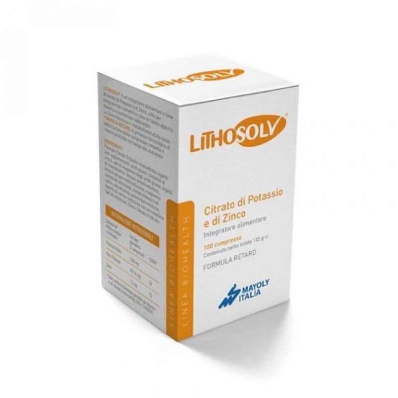 Lithosolv Potassium Citrate 100 Tablets