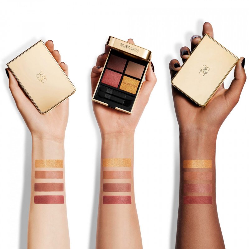 Guerlain Ombres G Eyeshadow Quad 214 Exotic Orchid 0.05oz / 1.5g