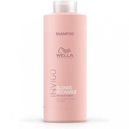 WELLA Professionals Invigo Blonde Recharge Colour Refreshing Shampoo Cool Blonde 1000ml