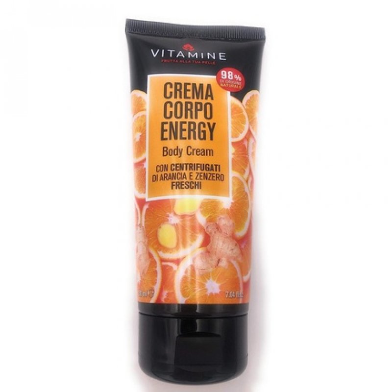 Vitamin Body Cream Energy Orange and Ginger 200ml