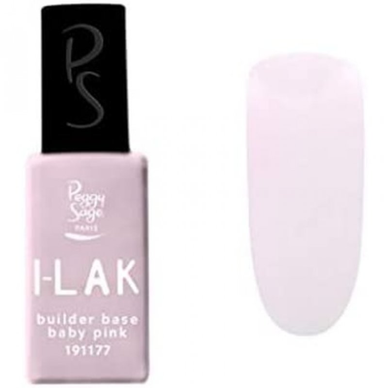 Peggy Sage I-LAK Soak Off Gel Polish Builder Base Baby Pink 11ml