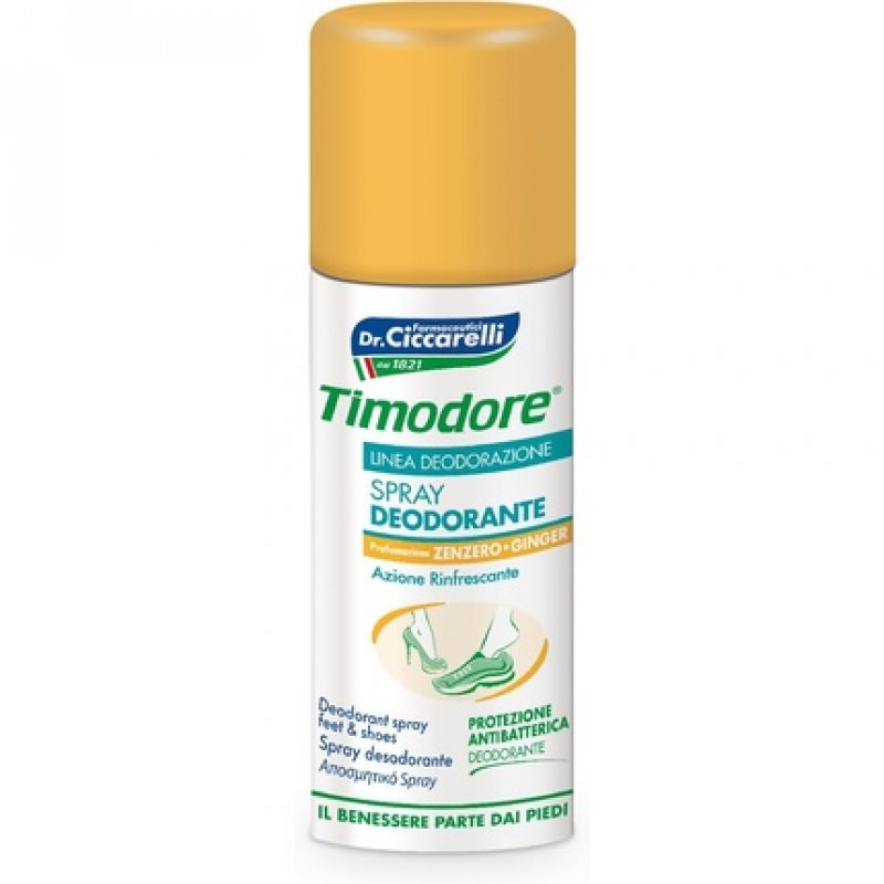 Timodore Ginger Foot and Shoe Deodorant Spray 150ml