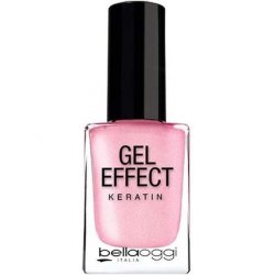 Bellaoggi Gel Effect Keratin Nail Polish with Pearl Rose Finish