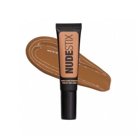 Nudestix Tinted Cover Liquid Foundation Buildable Coverage for Even Skin Tone Shade Nude 8 0.84 fl oz