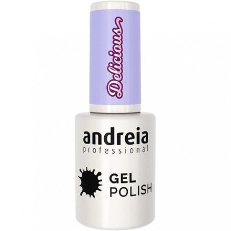 Andreia Professional Semi-Permanent Nail Gel Polish Colour DC6 Purple 10.5ml