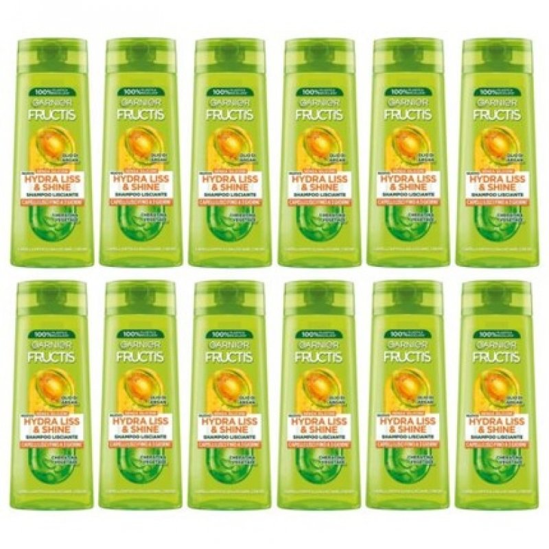 Garnier Fructis Shampoo Hydra Liss & Shine 250ml