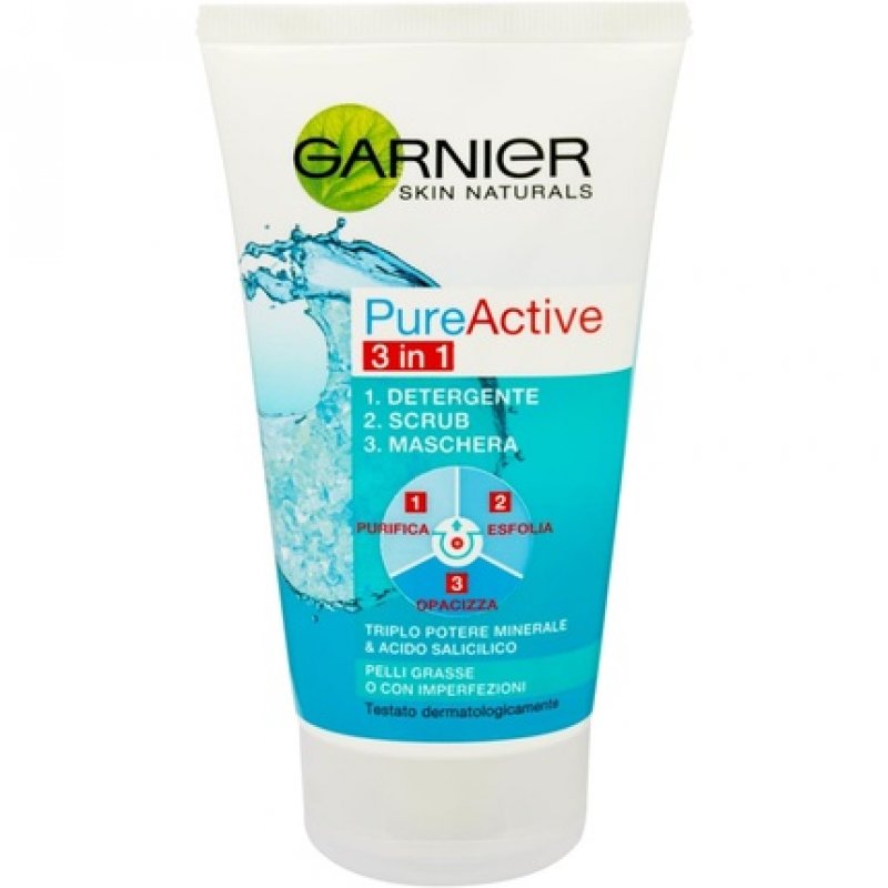 Garnier Skinactive Facial Scrub 3in1 150ml
