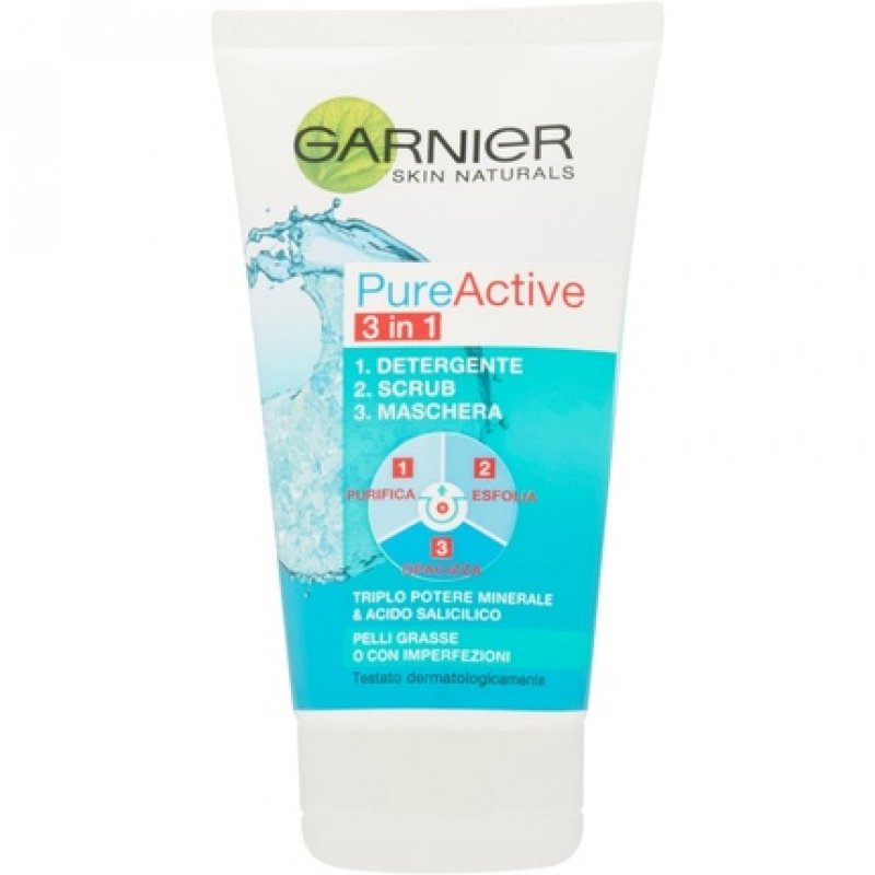 Garnier Skinactive Facial Scrub 3in1 150ml
