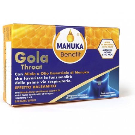 Manuka Benefit Gola Throat 20 Tablets