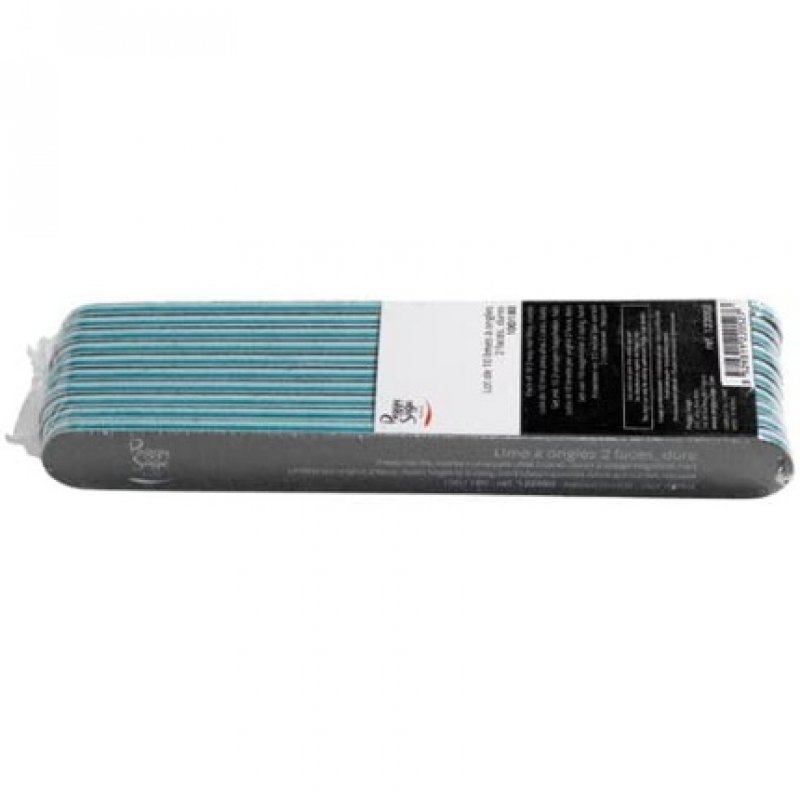 Black Double-Sided Nail Files 100/180 Grit