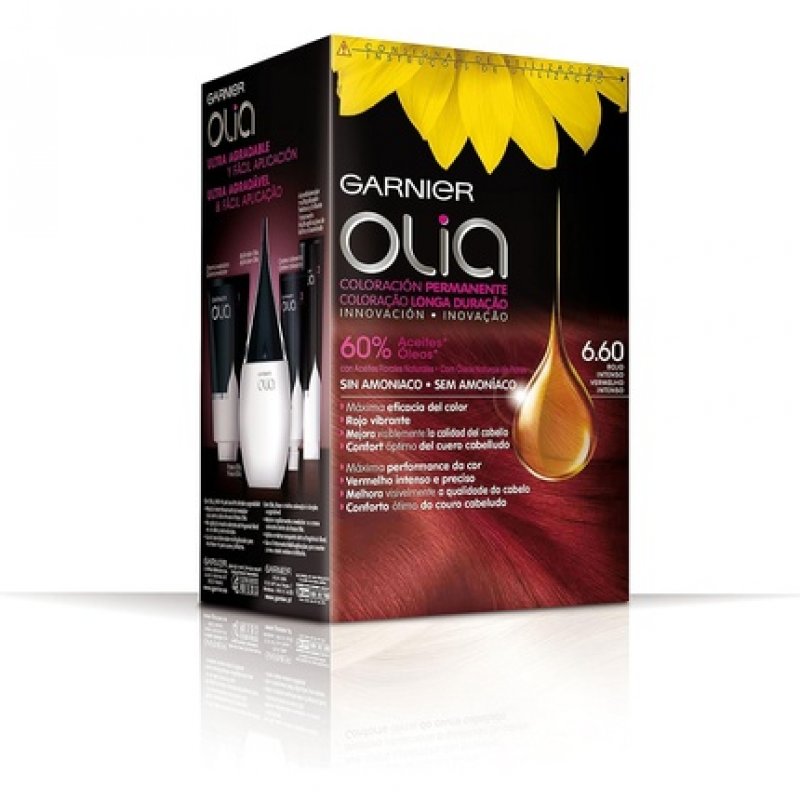 Garnier Olia Permanent Coloring 6.60 Deep Red