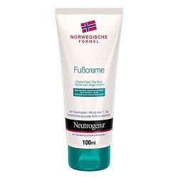 Neutrogena Norwegische Formel Fußcreme – Feuchtigkeitsspendende Fußpflege für trockene Füße – 24h Feuchtigkeit