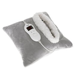 ADLER AD 7412 Electric Heating Pad for Back, Neck, Shoulder, Lumbar, 8 Temperature Settings, Timer, Washable, Electric