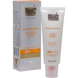 RoC Soleil-protect Anti-wrinkle Smoothing Fluid SPF 50 Face 50ml