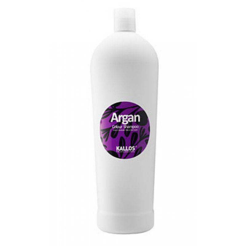 Kallos Argan Colour Shampoo 1000 ml Shampoing Non-professionnel Femmes