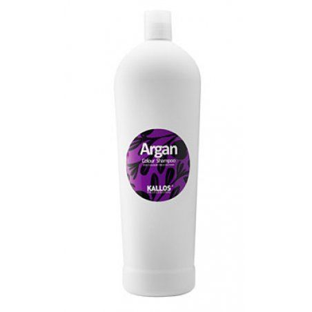 Kallos Argan Colour Shampoo 1000 ml Shampoing Non-professionnel Femmes