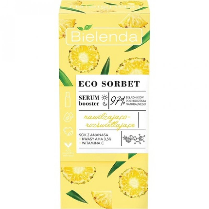 ECO SORBET Pineapple Booster Serum Moisturizing and Brightening 30ml