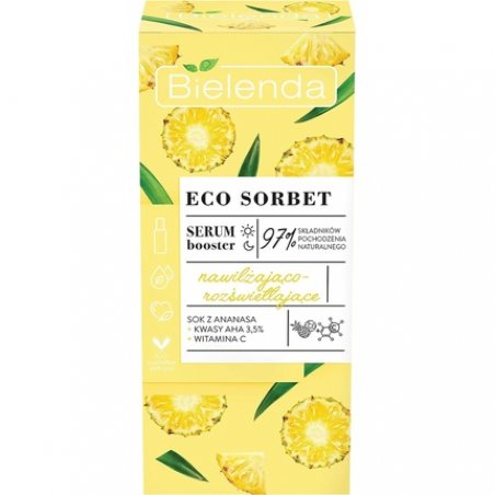 ECO SORBET Pineapple Booster Serum Moisturizing and Brightening 30ml