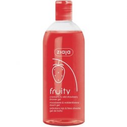 Ziaja Fruity Cranberry & Wild Strawberry Shower Gel 500ml