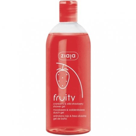 Ziaja Fruity Cranberry & Wild Strawberry Shower Gel 500ml