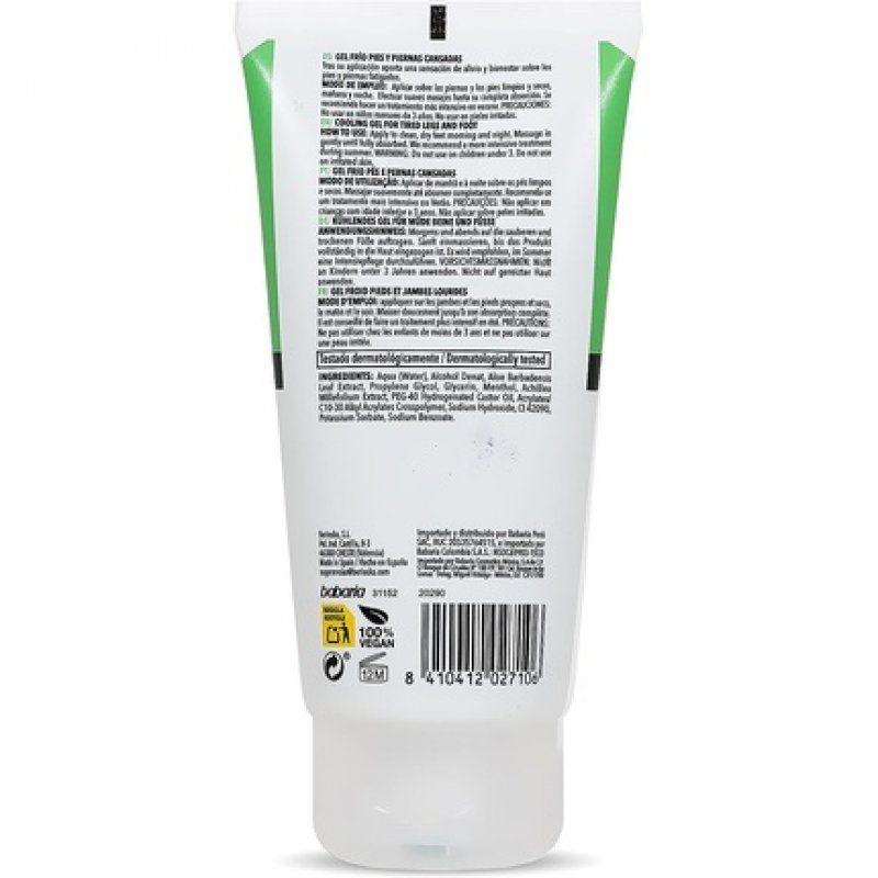 Babaria Aloe Vera Foot Gel 150ml