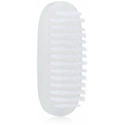 QVS White Nylon Nail Brush