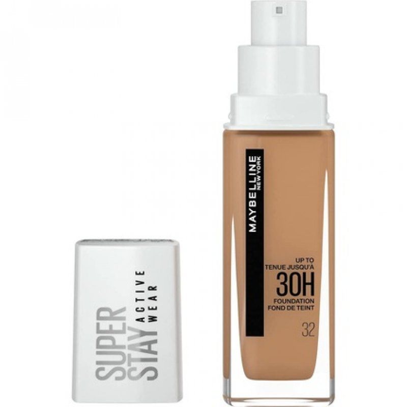 Maybelline New York Superstay Active Wear 30 Hour Long-Lasting Liquid Foundation 30ml Shade 32 Golden
