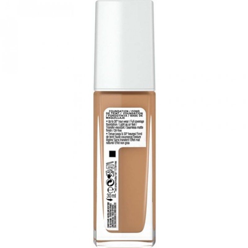 Maybelline New York Superstay Active Wear 30 Hour Long-Lasting Liquid Foundation 30ml Shade 32 Golden