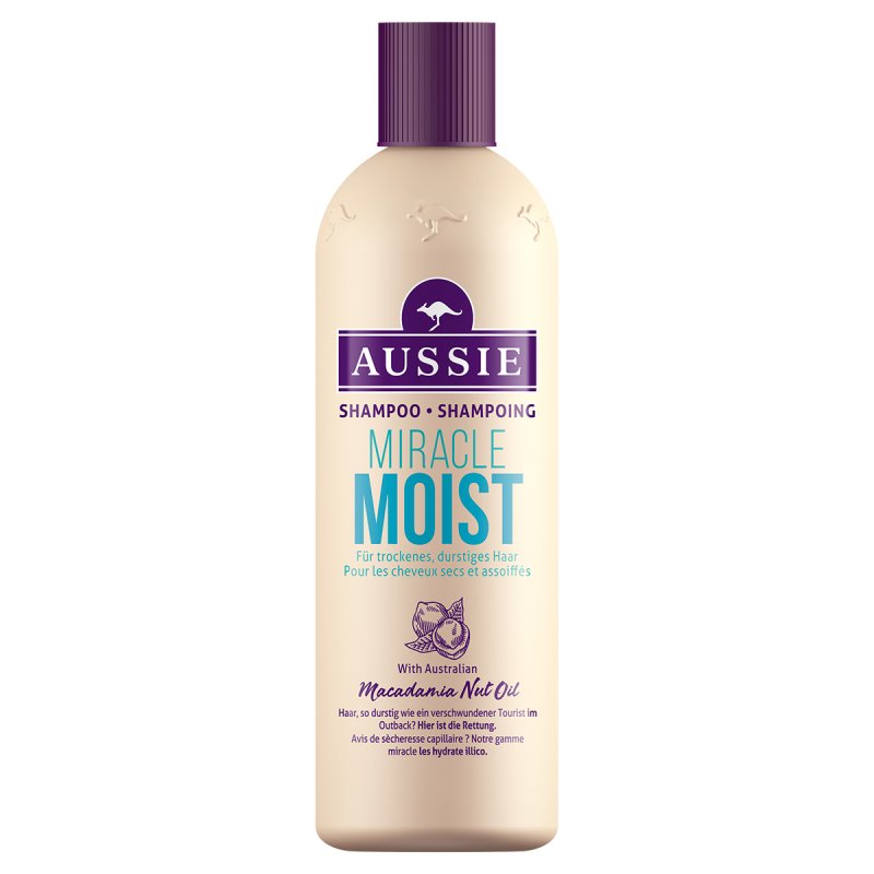 Aussie Miracle Moist Hydrate Miracle Shampoing 300ml