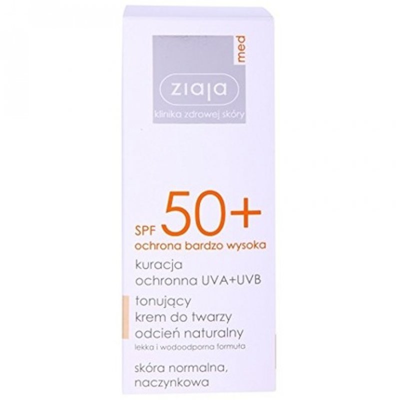 Med Protective Tinted Cream SPF50 Sunscreen for Face