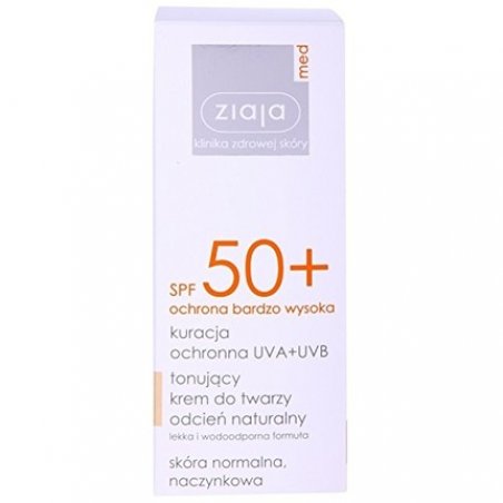 Med Protective Tinted Cream SPF50 Sunscreen for Face