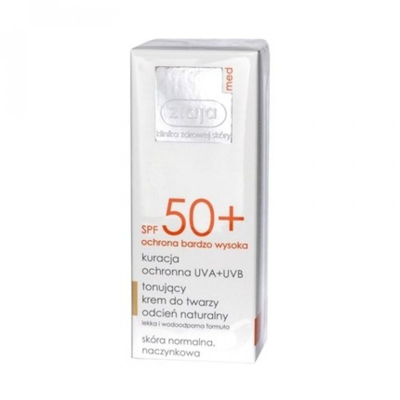 Med Protective Tinted Cream SPF50 Sunscreen for Face