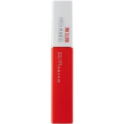 Maybelline Superstay Matte Ink Longlasting Liquid Orange Red Lipstick 12 Hour Wear Non Drying 25 Heroine