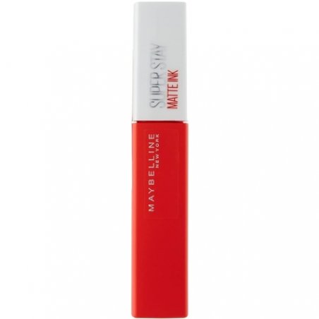 Maybelline Superstay Matte Ink Longlasting Liquid Orange Red Lipstick 12 Hour Wear Non Drying 25 Heroine