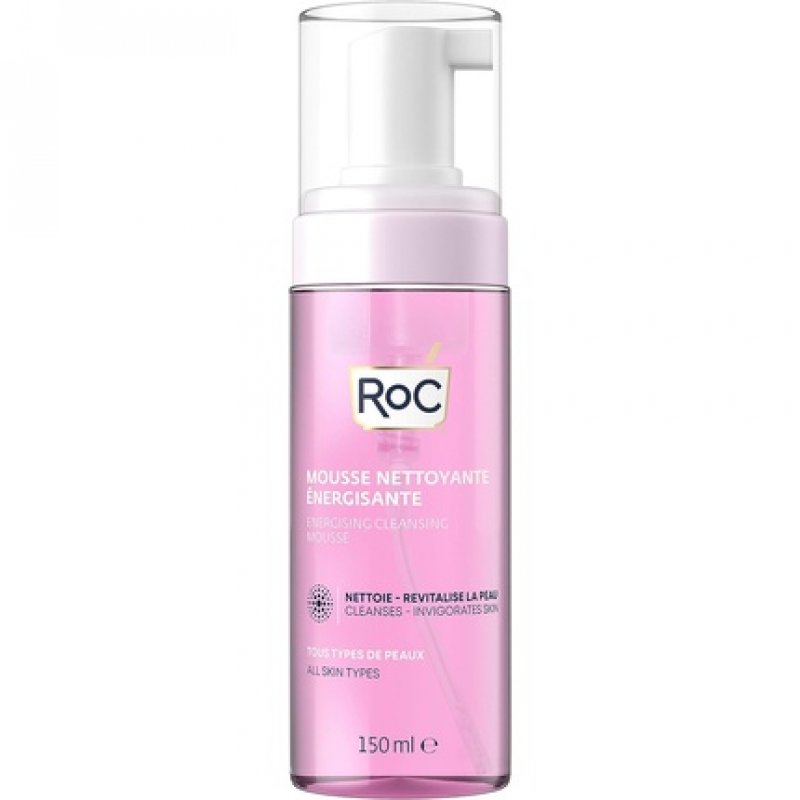 RoC Energizing Cleansing Mousse Facial Cleanser 150ml