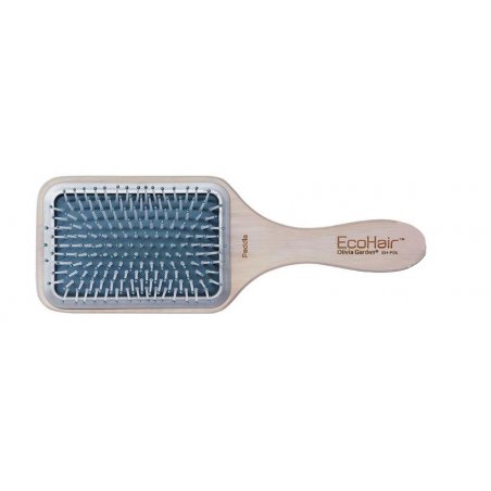 Olivia Garden EcoHair Paddle Large Eco-Friendly Professional Bamboo Hairbrush