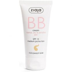 Ziaja BB Cream for Oily & Combination Skin Dark/Peach Tone 50ml