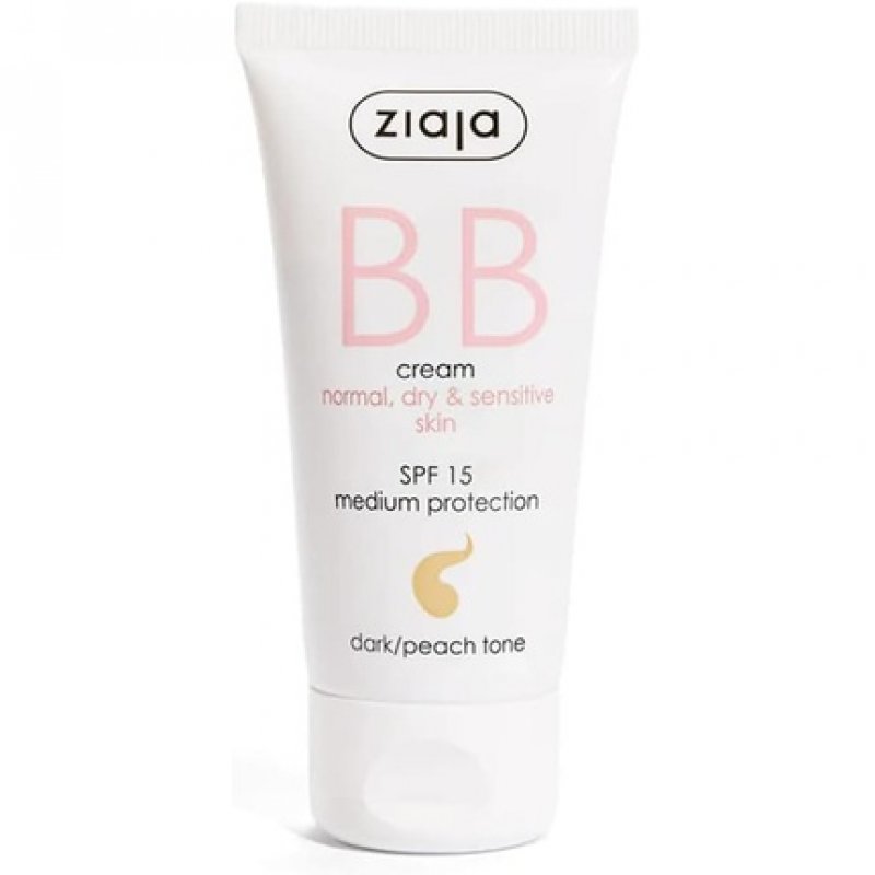 Ziaja BB Cream for Oily & Combination Skin Dark/Peach Tone 50ml