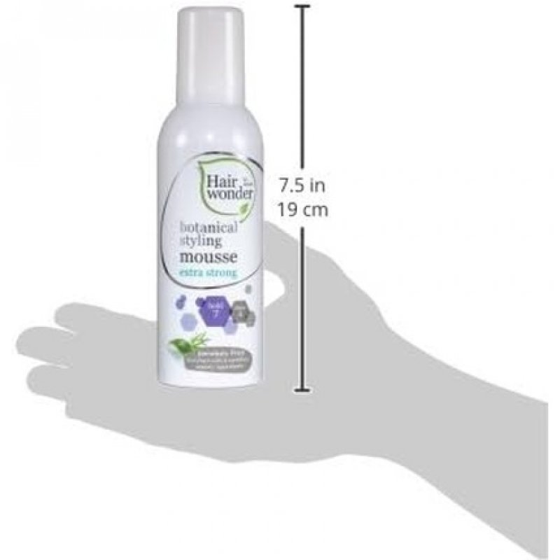 Hairwonder by Nature Botanical Styling Mousse Extra Strong