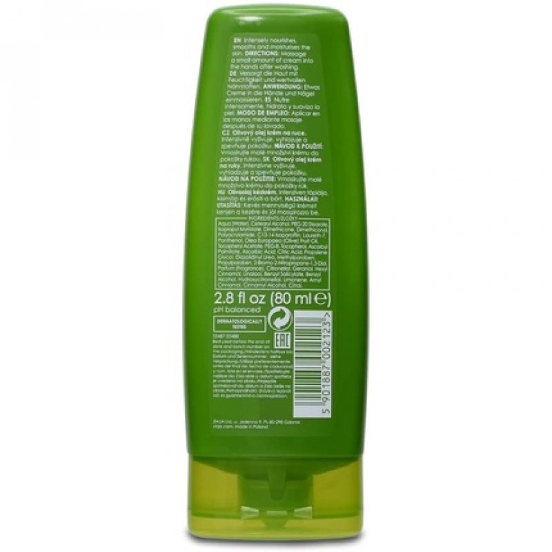 Olive Oil Hand and Nail Cream for Dry Skin 80ml