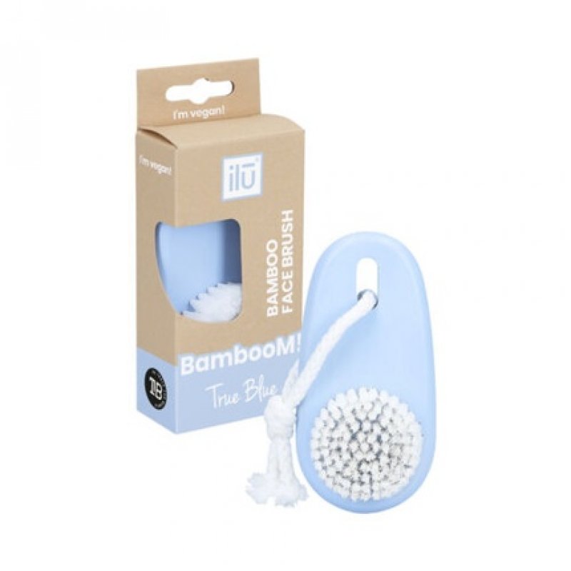 ilu Bamboom! True Blue Facial Cleansing Brush