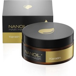 Nanoil Keratin Hair Mask 300ml Regeneration and Reconstruction Intensive Hair Treatment