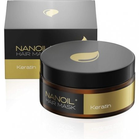 Nanoil Keratin Hair Mask 300ml Regeneration and Reconstruction Intensive Hair Treatment